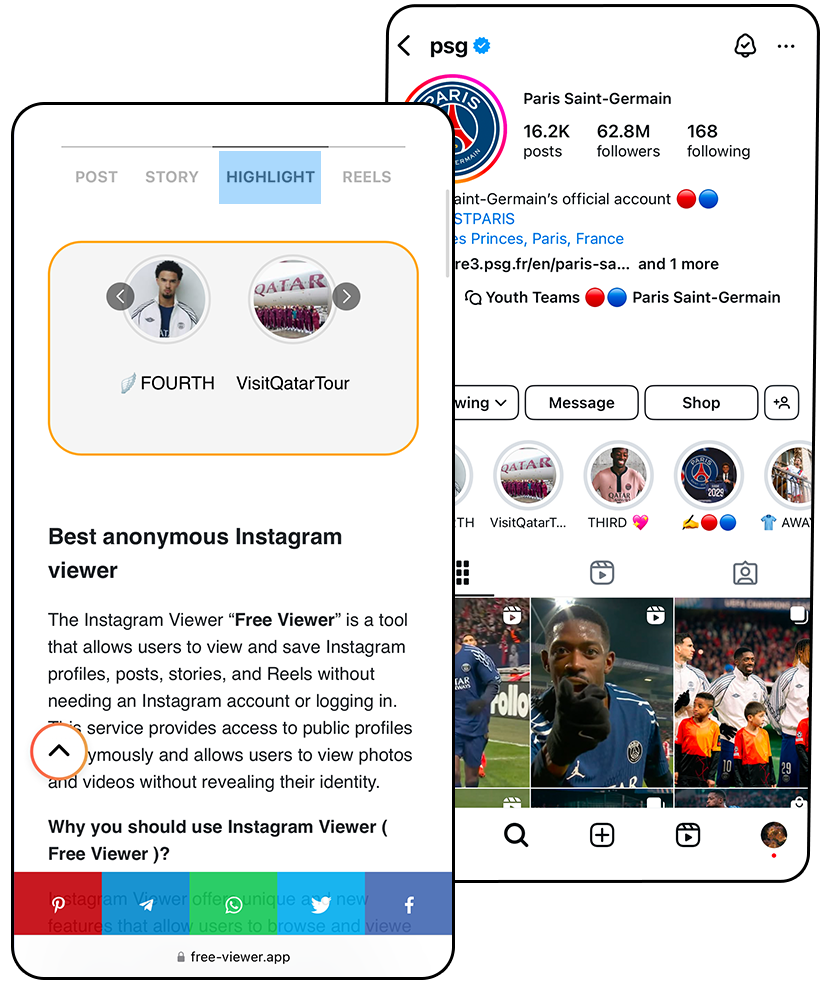 instgaram highlight viewer anonymously